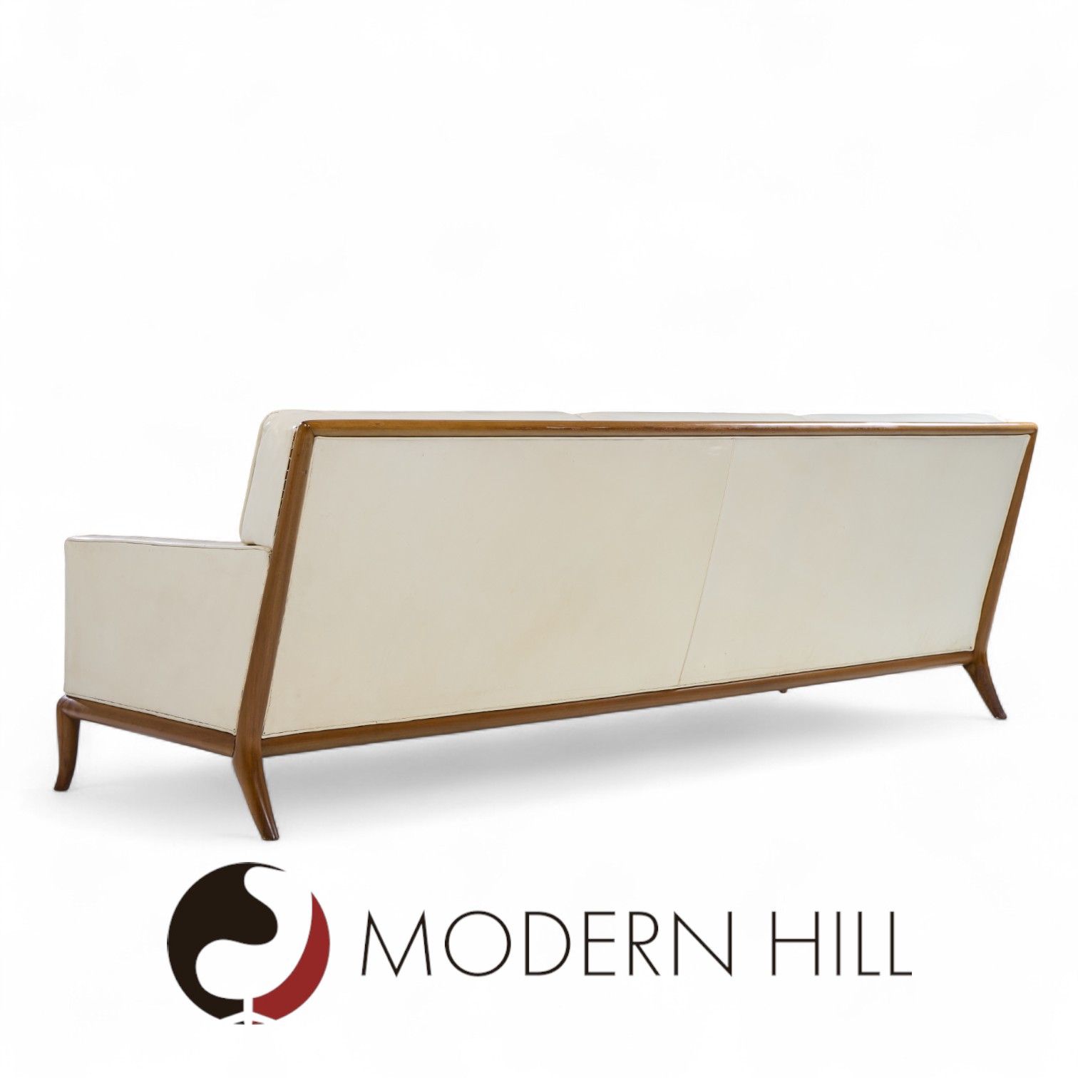 Robsjohn Gibbings for Widdicomb Mid Century Walnut Sofa