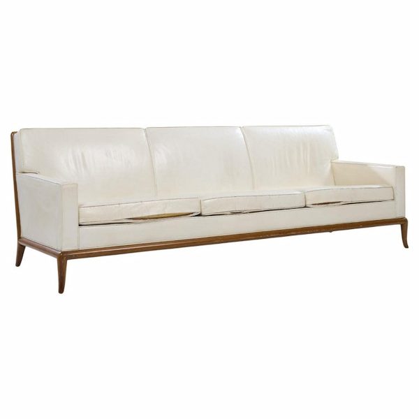 Robsjohn Gibbings for Widdicomb Mid Century Walnut Sofa