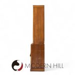 Tommi Parzinger for Charak Modern Mid Century Mahogany Breakfront China Cabinet | Mid Century Modern Furniture - Mid Century Furniture Chicago Tommi Parzinger for Charak Modern Mid Century Mahogany Breakfront China Cabinet