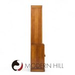Tommi Parzinger for Charak Modern Mid Century Mahogany Breakfront China Cabinet | Mid Century Modern Furniture - Mid Century Furniture Chicago Tommi Parzinger for Charak Modern Mid Century Mahogany Breakfront China Cabinet