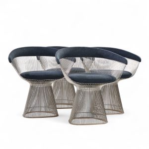Warren Platner for Knoll Mid Century Dining Chairs - Set of 4