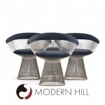 Warren Platner for Knoll Mid Century Dining Chairs - Set of 4