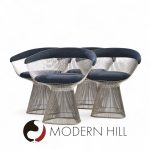 Warren Platner for Knoll Mid Century Dining Chairs - Set of 4
