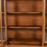 Young Manufacturing Mid Century Walnut Curved Credenza and Hutch | Mid Century Modern Furniture - Mid Century Furniture Chicago Young Manufacturing Mid Century Walnut Curved Credenza and Hutch