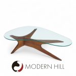 Adrian Pearsall for Craft Associates Mid Century Walnut Jacks Coffee Table | Mid Century Modern Furniture - Mid Century Furniture Chicago Adrian Pearsall for Craft Associates Mid Century Walnut Jacks Coffee Table
