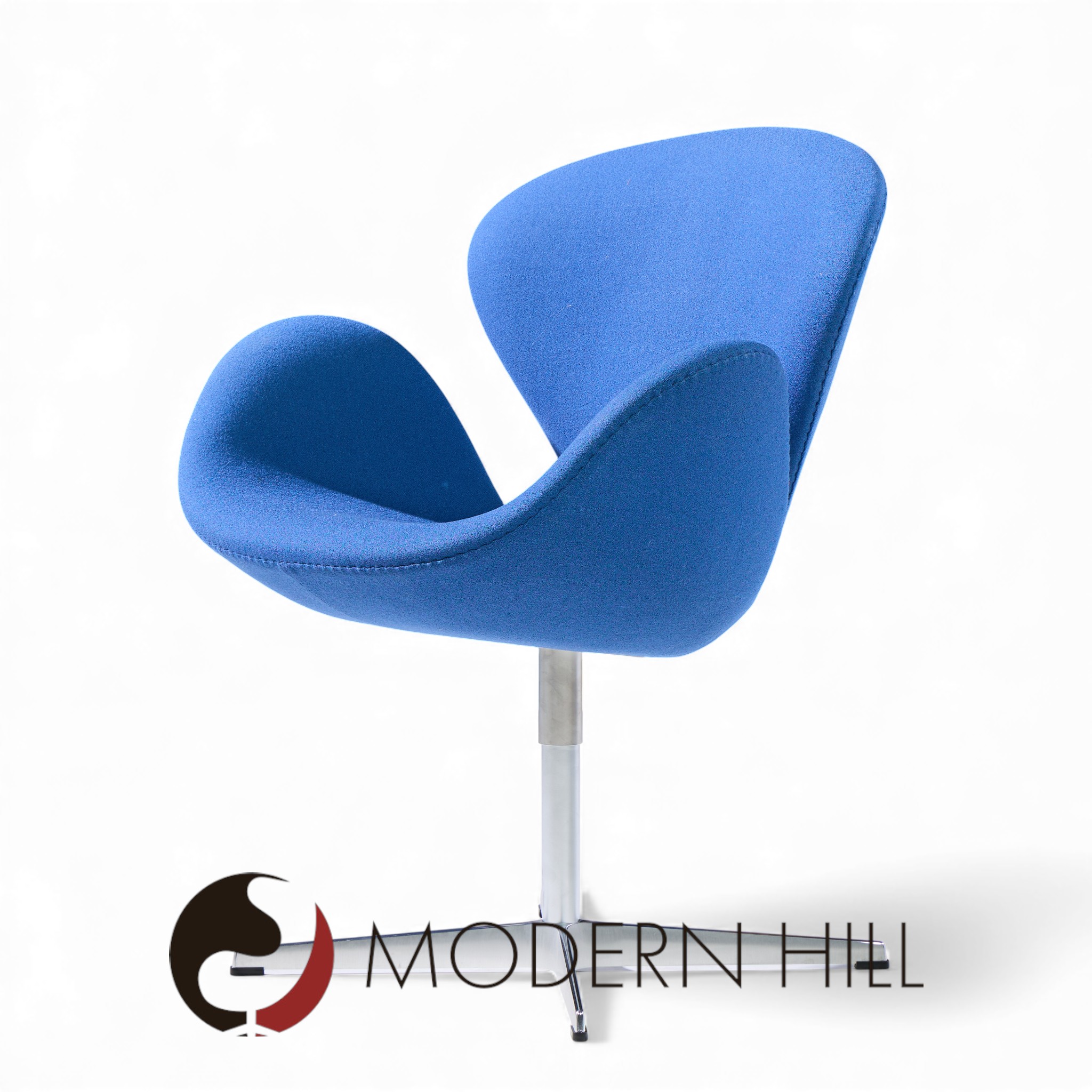 Arne Jacobsen for Fritz Hansen Mid Century Swan Chairs - Set of 4