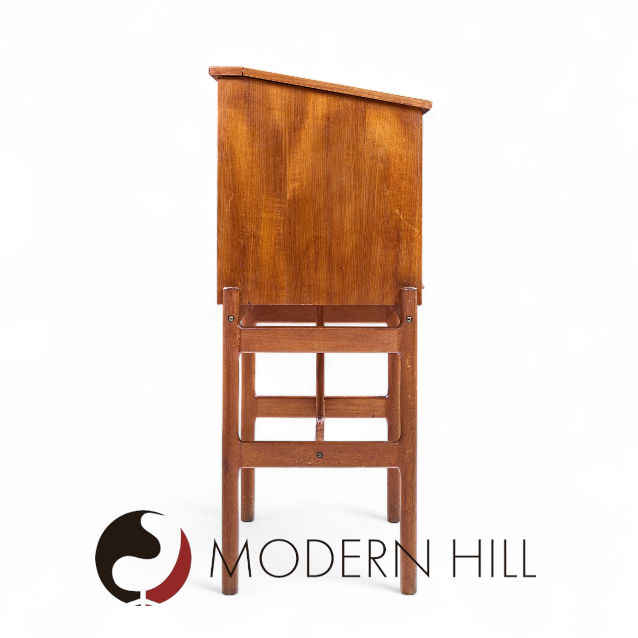 Arne Wahl Iversen for Vinde Møbelfabrik Model 67 Mid Century Teak Lectern Desk