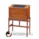 Arne Wahl Iversen for Vinde Møbelfabrik Model 67 Mid Century Teak Lectern Desk
