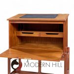 Arne Wahl Iversen for Vinde Møbelfabrik Model 67 Mid Century Teak Lectern Desk