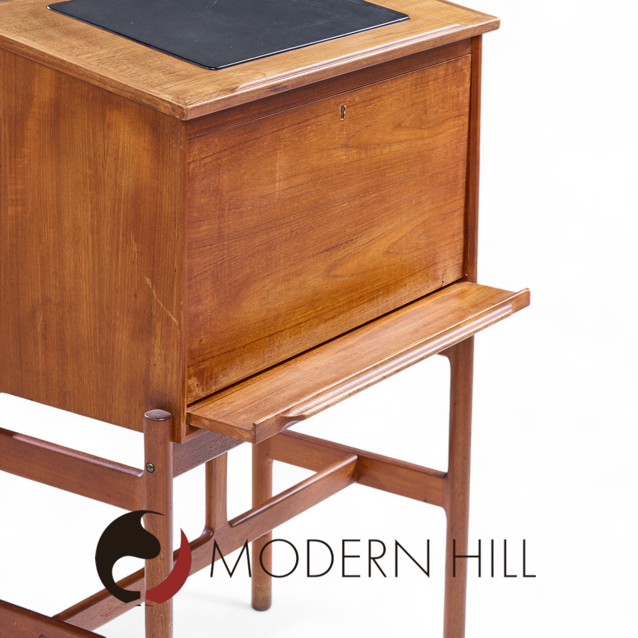 Arne Wahl Iversen for Vinde Møbelfabrik Model 67 Mid Century Teak Lectern Desk
