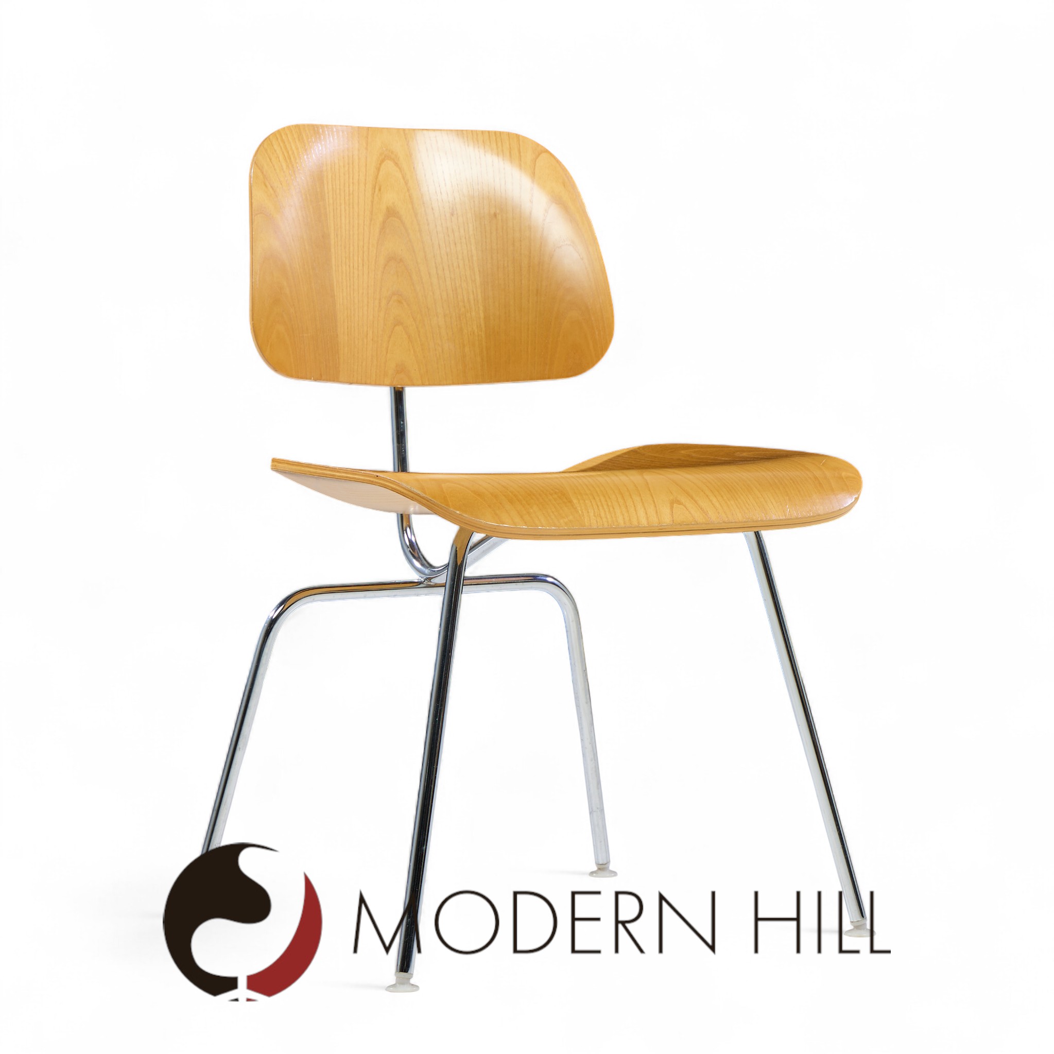 Charles and Ray Eames for Herman Miller Dcm Mid Century White Ash Dining Chairs - Set of 6 | Mid Century Modern Furniture - Mid Century Furniture Chicago Charles and Ray Eames for Herman Miller Dcm Mid Century White Ash Dining Chairs - Set of 6