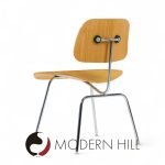 Charles and Ray Eames for Herman Miller Dcm Mid Century White Ash Dining Chairs - Set of 6 | Mid Century Modern Furniture - Mid Century Furniture Chicago Charles and Ray Eames for Herman Miller Dcm Mid Century White Ash Dining Chairs - Set of 6