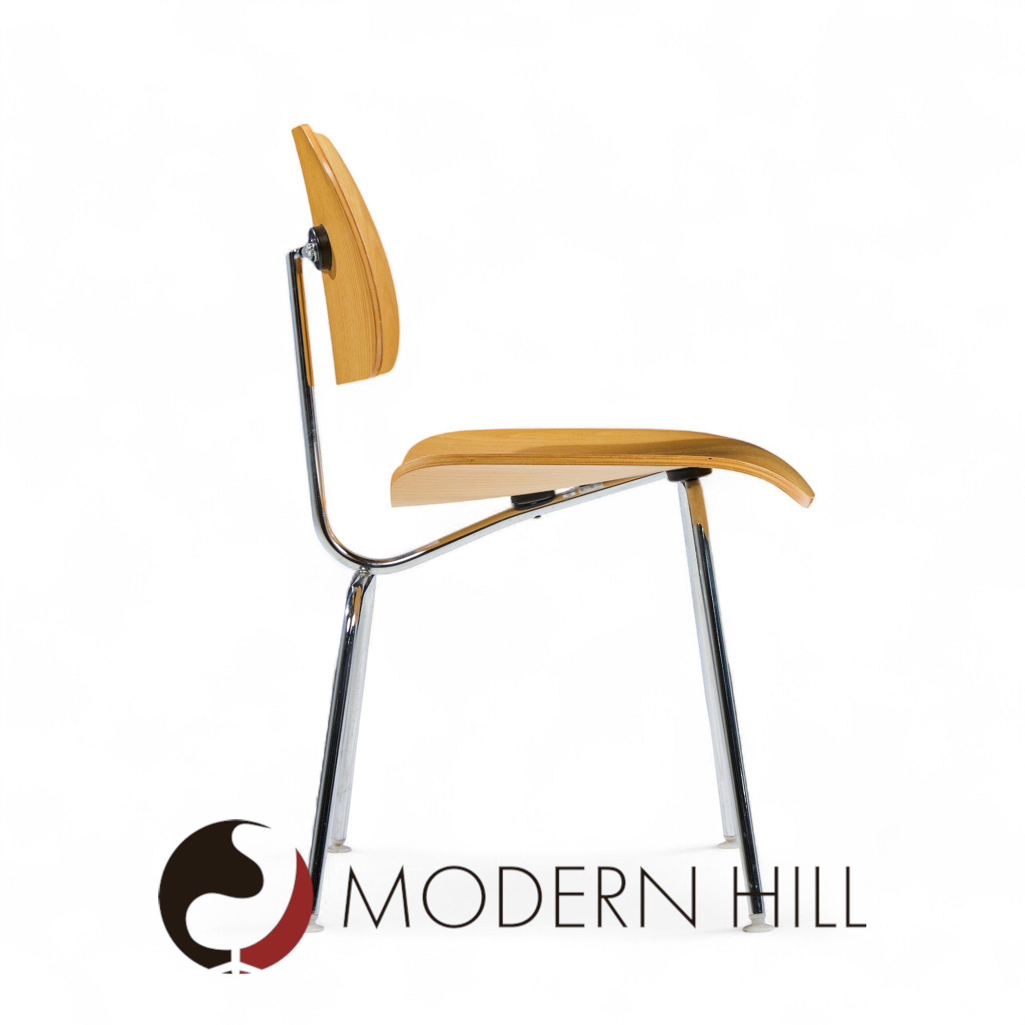 Charles and Ray Eames for Herman Miller Dcm Mid Century White Ash Dining Chairs - Set of 6 | Mid Century Modern Furniture - Mid Century Furniture Chicago Charles and Ray Eames for Herman Miller Dcm Mid Century White Ash Dining Chairs - Set of 6