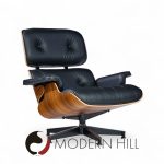 Charles and Ray Eames for Herman Miller Mid Century Tall Walnut Lounge Chair and Ottoman | Mid Century Modern Furniture - Mid Century Furniture Chicago Charles and Ray Eames for Herman Miller Mid Century Tall Walnut Lounge Chair and Ottoman