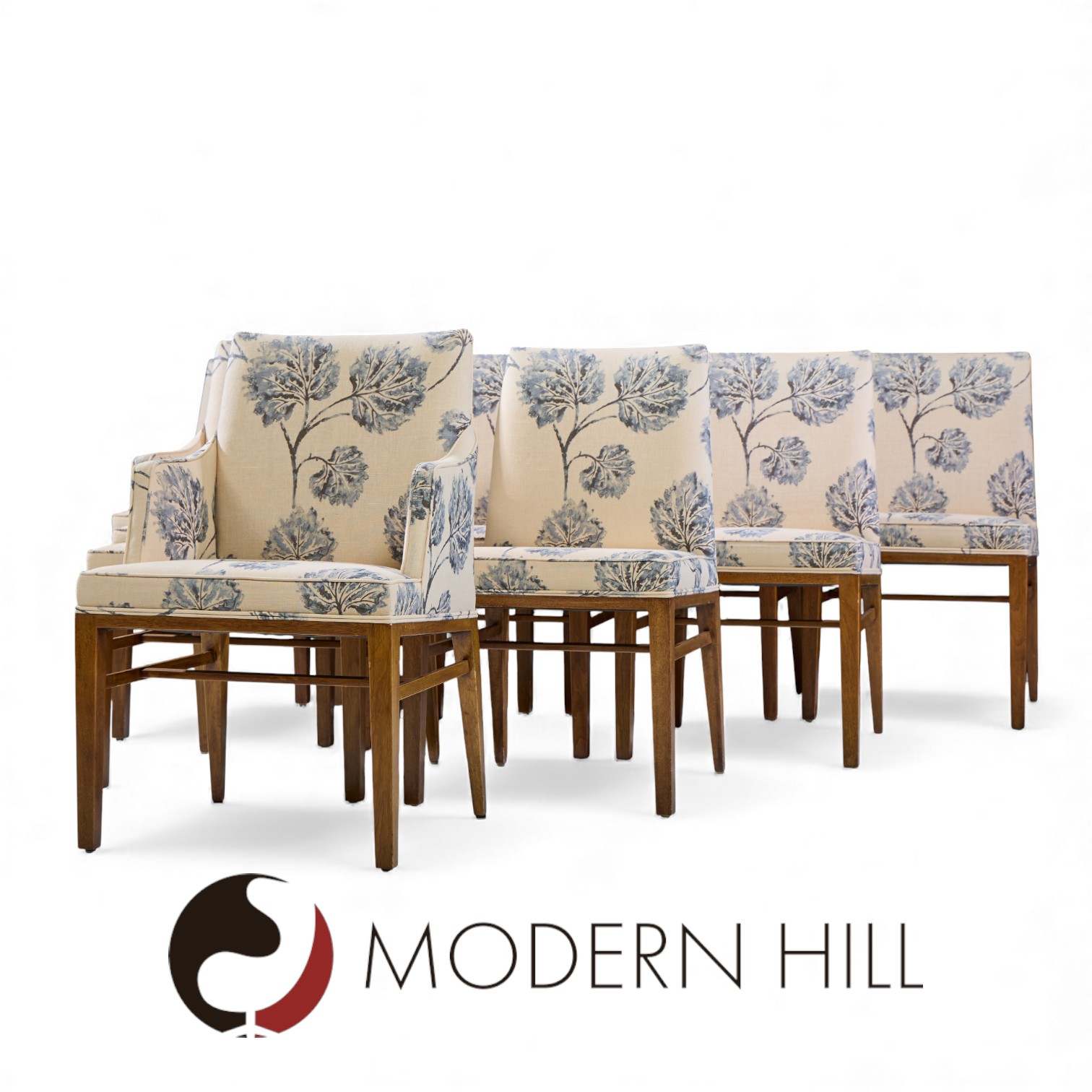 Edward Wormley for Dunbar Mid Century Dining Chairs - Set of 10