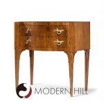 Edward Wormley for Dunbar Mid Century Rosewood and Brass Commode Console Chest of Drawers