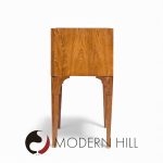 Edward Wormley for Dunbar Mid Century Rosewood and Brass Commode Console Chest of Drawers