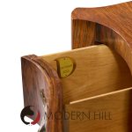 Edward Wormley for Dunbar Mid Century Rosewood and Brass Commode Console Chest of Drawers