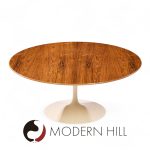 Eero Saarinen for Knoll Mid Century Rosewood Tulip Coffee Table | Mid Century Modern Furniture - Mid Century Furniture Chicago Eero Saarinen for Knoll Mid Century Rosewood Tulip Coffee Table