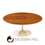 Eero Saarinen for Knoll Mid Century Rosewood Tulip Coffee Table | Mid Century Modern Furniture - Mid Century Furniture Chicago Eero Saarinen for Knoll Mid Century Rosewood Tulip Coffee Table