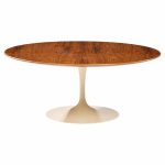 Eero Saarinen for Knoll Mid Century Rosewood Tulip Coffee Table | Mid Century Modern Furniture - Mid Century Furniture Chicago Eero Saarinen for Knoll Mid Century Rosewood Tulip Coffee Table