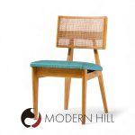 George Nelson for Herman Miller Model 4663 Mid Century Walnut Dining Chairs - Set of 8