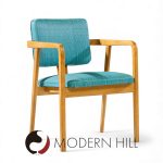 George Nelson for Herman Miller Model 4663 Mid Century Walnut Dining Chairs - Set of 8