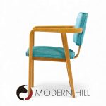 George Nelson for Herman Miller Model 4663 Mid Century Walnut Dining Chairs - Set of 8