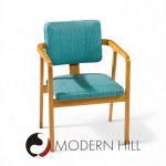 George Nelson for Herman Miller Model 4663 Mid Century Walnut Dining Chairs - Set of 8