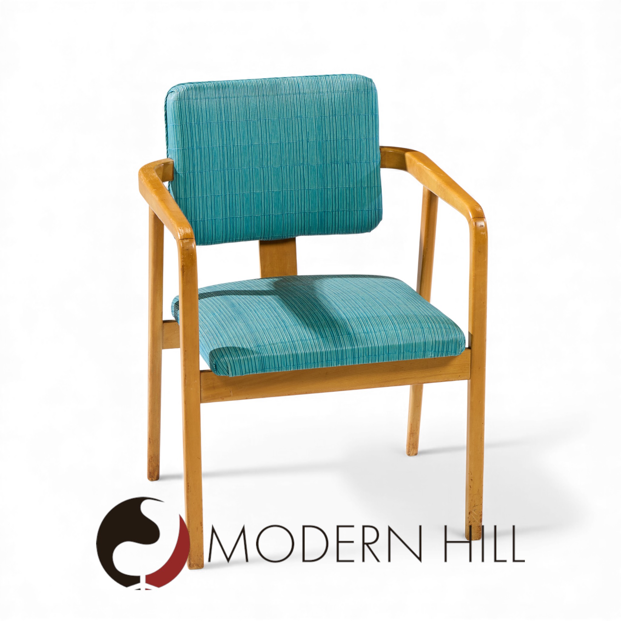 George Nelson for Herman Miller Model 4663 Mid Century Walnut Dining Chairs - Set of 8