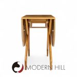 Greta Grossman for Glenn of California Mid Century Walnut Spider Leg Drop Leaf Dining Table | Mid Century Modern Furniture - Mid Century Furniture Chicago Greta Grossman for Glenn of California Mid Century Walnut Spider Leg Drop Leaf Dining Table