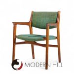 Hans Wegner for Johannes Hansen Jh515 Mid Century Danish Teak Occasional Chairs - Pair