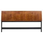 Jack Cartwright for Founders Mid Century Walnut King Headboard | Mid Century Modern Furniture - Mid Century Furniture Chicago Jack Cartwright for Founders Mid Century Walnut King Headboard