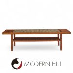 Jane and Gordon Martz for Marshall Studios Walnut and Tile Coffee Table | Mid Century Modern Furniture - Mid Century Furniture Chicago Jane and Gordon Martz for Marshall Studios Walnut and Tile Coffee Table