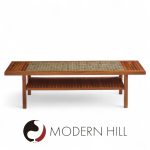 Jane and Gordon Martz for Marshall Studios Walnut and Tile Coffee Table | Mid Century Modern Furniture - Mid Century Furniture Chicago Jane and Gordon Martz for Marshall Studios Walnut and Tile Coffee Table