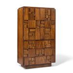 Lane Staccato Mid Century Brutalist Walnut Armoire | Mid Century Modern Furniture - Mid Century Furniture Chicago Lane Staccato Mid Century Brutalist Walnut Armoire