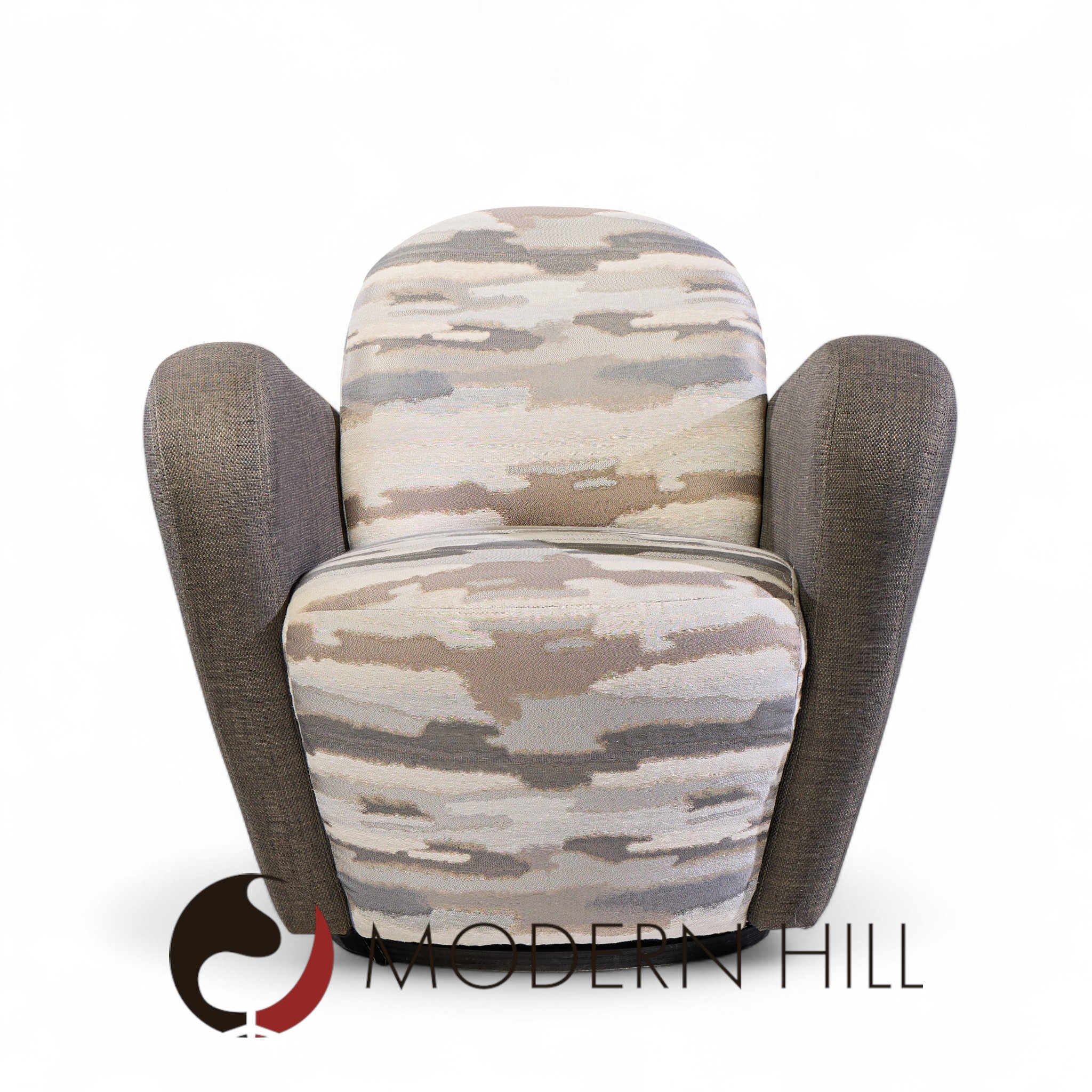 Michael Wolk for Weiman Miami Swivel Chairs - Pair