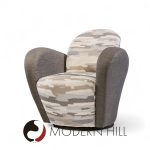 Michael Wolk for Weiman Miami Swivel Chairs - Pair