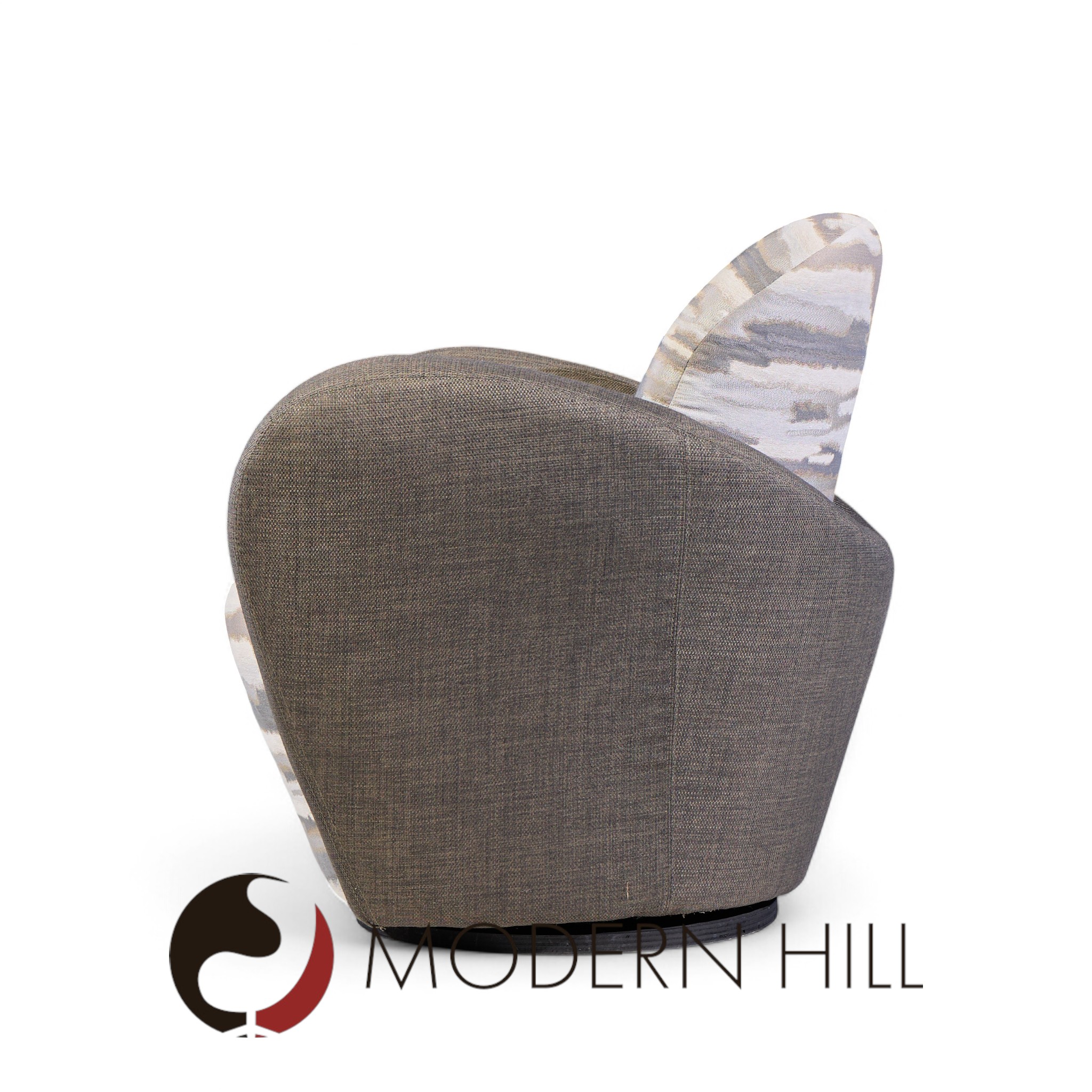 Michael Wolk for Weiman Miami Swivel Chairs - Pair