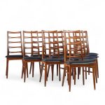 Niels Koefoed for Koefoeds Hornslet Lis Danish Teak Dining Chairs - Set of 10