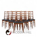 Niels Koefoed for Koefoeds Hornslet Lis Danish Teak Dining Chairs - Set of 10