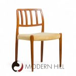Niels Moller Model 83 Mid Century Danish Teak Dining Chairs - Set of 6 | Mid Century Modern Furniture - Mid Century Furniture Chicago Niels Moller Model 83 Mid Century Danish Teak Dining Chairs - Set of 6