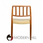 Niels Moller Model 83 Mid Century Danish Teak Dining Chairs - Set of 6 | Mid Century Modern Furniture - Mid Century Furniture Chicago Niels Moller Model 83 Mid Century Danish Teak Dining Chairs - Set of 6