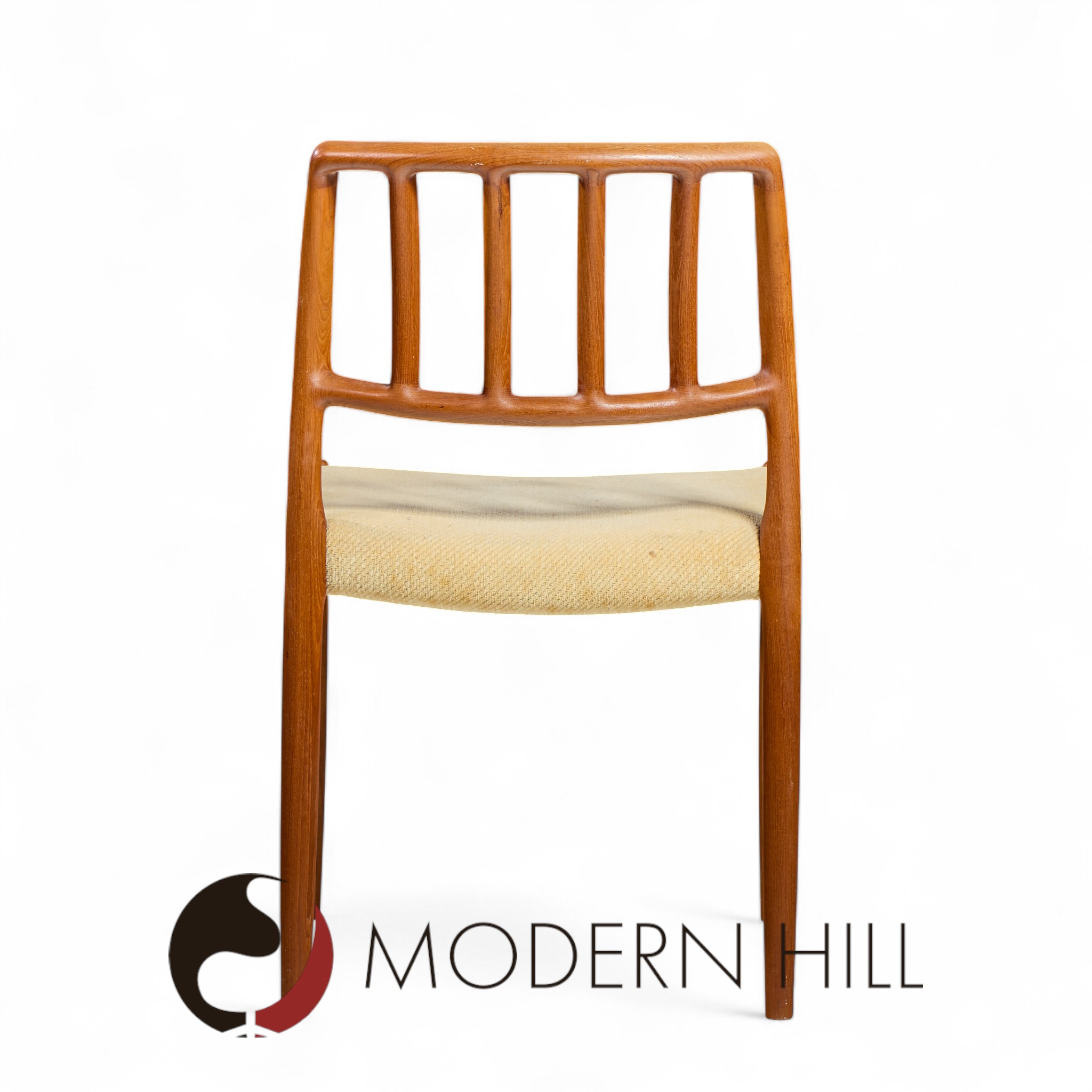Niels Moller Model 83 Mid Century Danish Teak Dining Chairs - Set of 6 | Mid Century Modern Furniture - Mid Century Furniture Chicago Niels Moller Model 83 Mid Century Danish Teak Dining Chairs - Set of 6