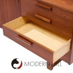 Nils Jonsson for Troeds Domi Monté Mid Century Swedish Teak Credenza | Mid Century Modern Furniture - Mid Century Furniture Chicago Nils Jonsson for Troeds Domi Monté Mid Century Swedish Teak Credenza