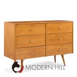 Paul Mccobb for Planner Group Mid Century 6 Drawer Lowboy Dresser - Pair | Mid Century Modern Furniture - Mid Century Furniture Chicago Paul Mccobb for Planner Group Mid Century 6 Drawer Lowboy Dresser - Pair