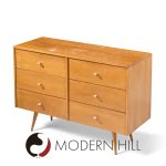 Paul Mccobb for Planner Group Mid Century 6 Drawer Lowboy Dresser