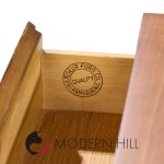 Ramseur Mid Century Walnut 3-drawer Nightstands - Pair | Mid Century Modern Furniture - Mid Century Furniture Chicago Ramseur Mid Century Walnut 3-drawer Nightstands - Pair