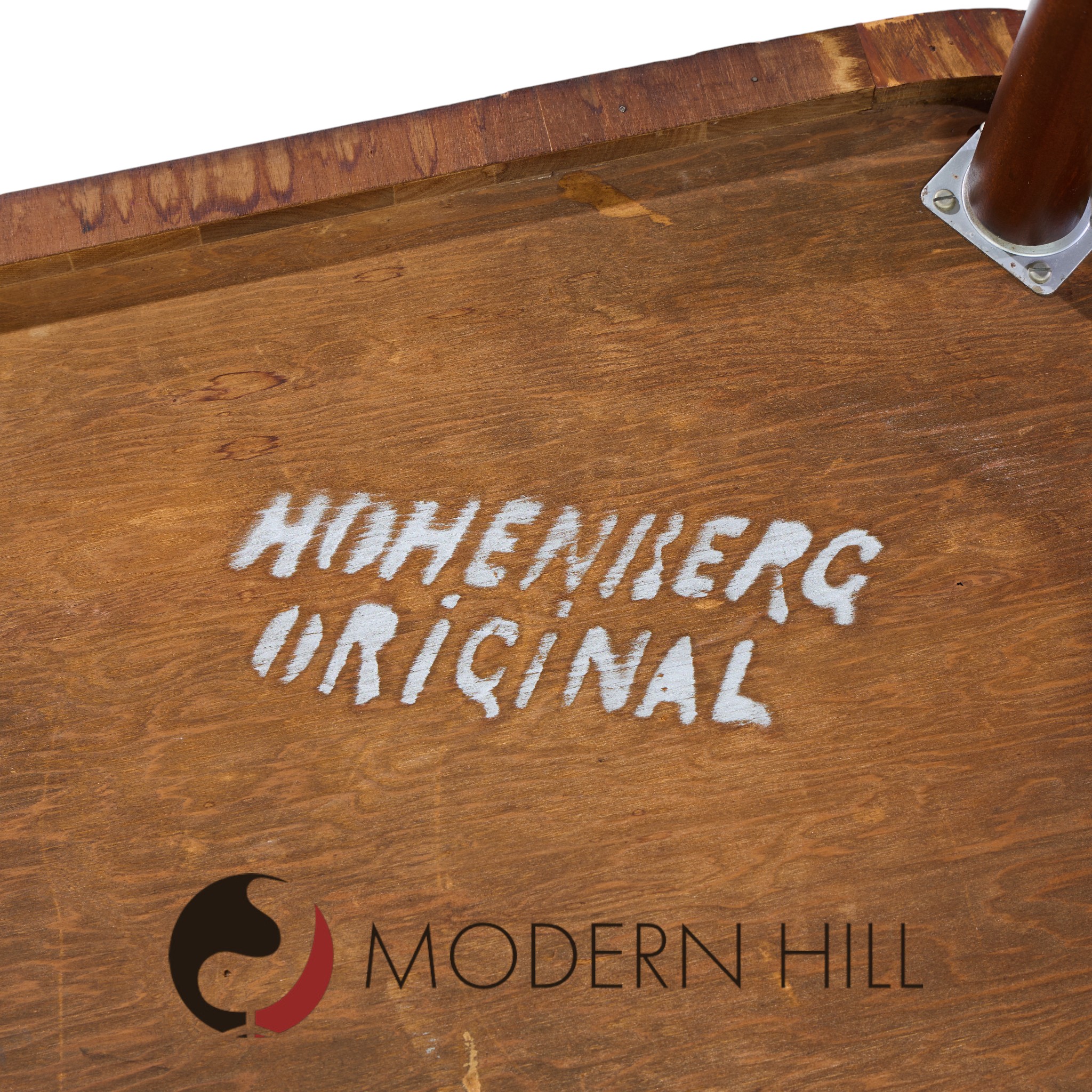 Richard Hohenberg Mid Century Boomerang Kidney Form Walnut and Tile Top Coffee Table | Mid Century Modern Furniture - Mid Century Furniture Chicago Richard Hohenberg Mid Century Boomerang Kidney Form Walnut and Tile Top Coffee Table