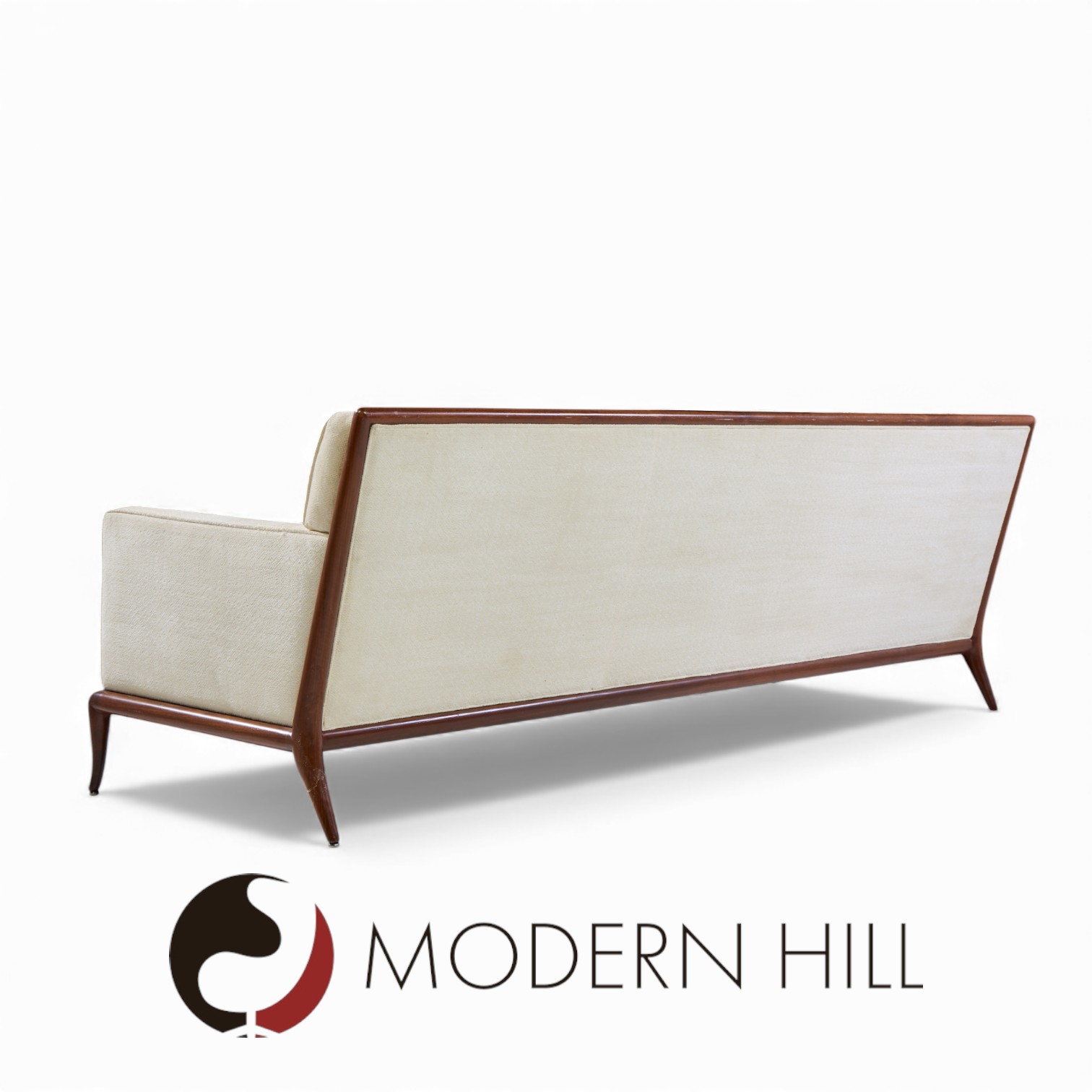 Robsjohn Gibbings for Widdicomb Mid Century Walnut Sofa